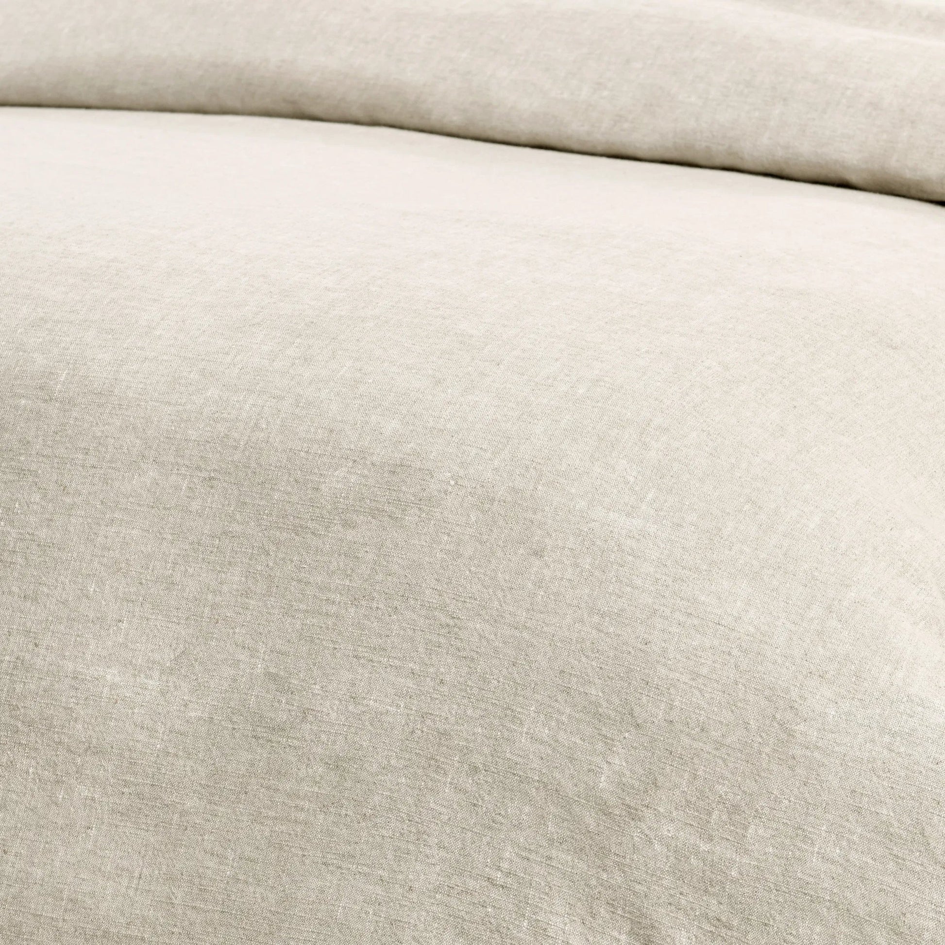 Talia Cotton Linen Blend Natural Duvet by Villa by Classic Home. Made from 100% solid cotton back in a transitional style.