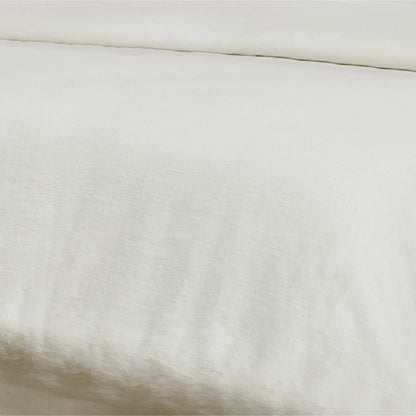 Talia Cotton Linen Blend Natural Duvet by Villa by Classic Home. Made from 100% solid cotton back in a transitional style.