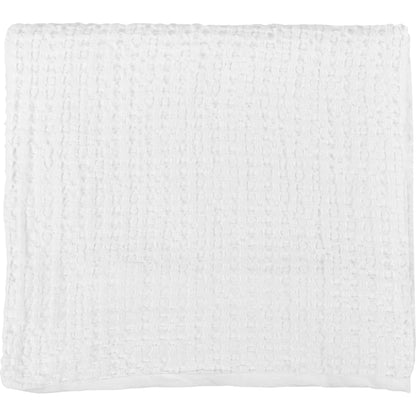 Claire Linen White King Quilt by Villa by Classic Home in white. Made from 50% cotton/50% belgian flax linen in a unique style.