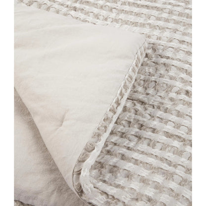 Colmar Natural Quilt by Villa by Classic Home. Made from unique in a transitional style.