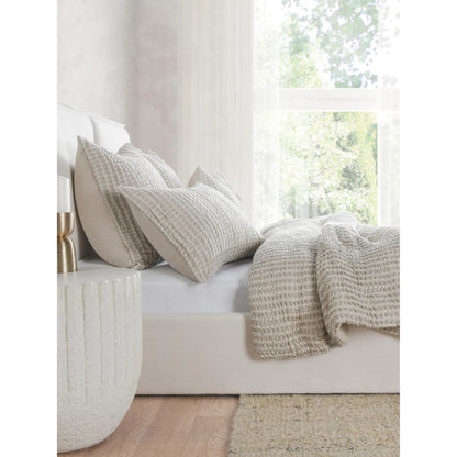 Colmar Natural Quilt by Villa by Classic Home. Made from unique in a transitional style.