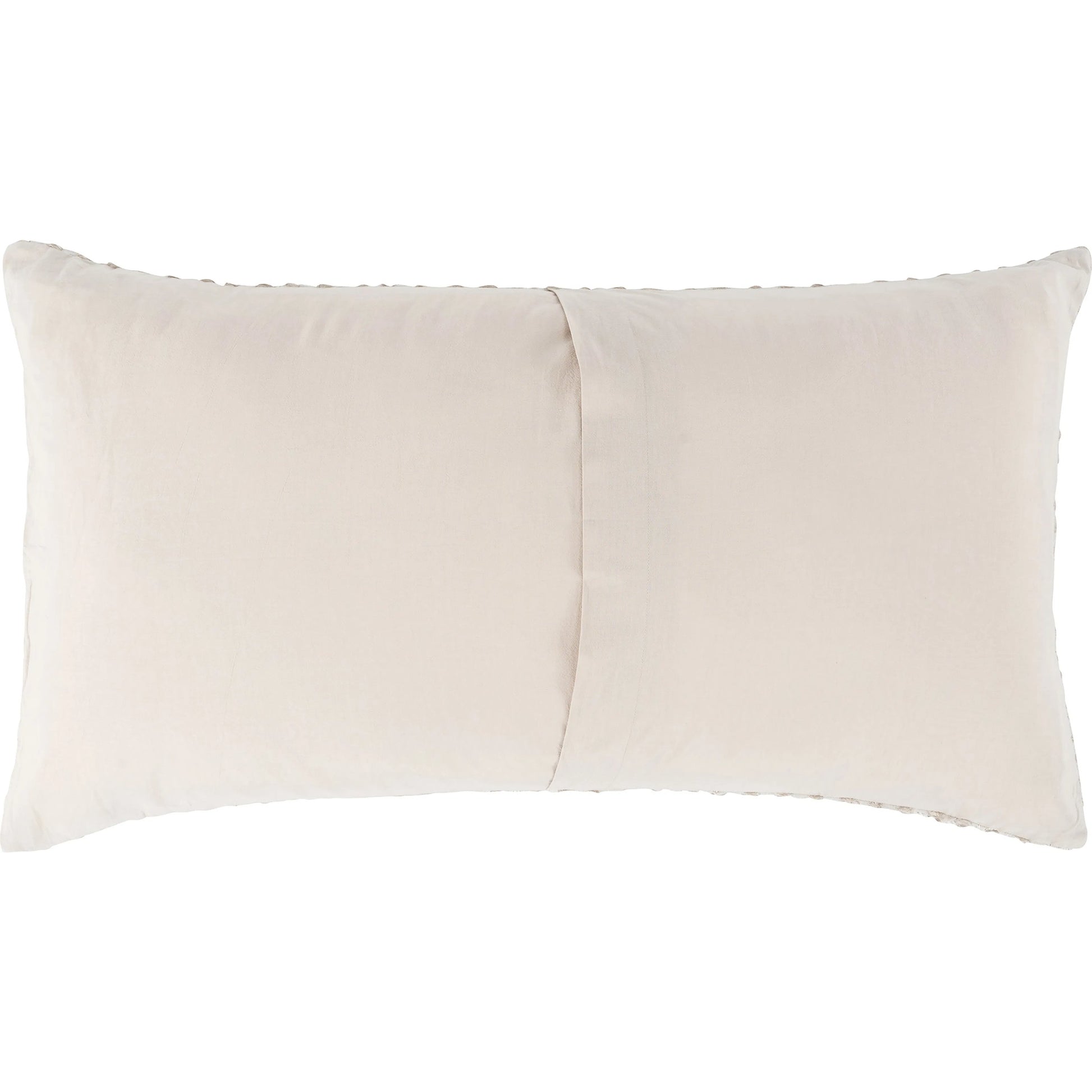 Colmar Natural Sham by Villa by Classic Home. Made from 50% cotton, 50% belgian flax linen in a transitional style.