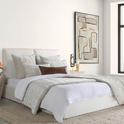 Cardiff White Duvet by Villa by Classic Home. Made from unique in a transitional style.