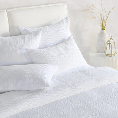 Cardiff White Sham by Villa by Classic Home. Made from unique in a transitional style.