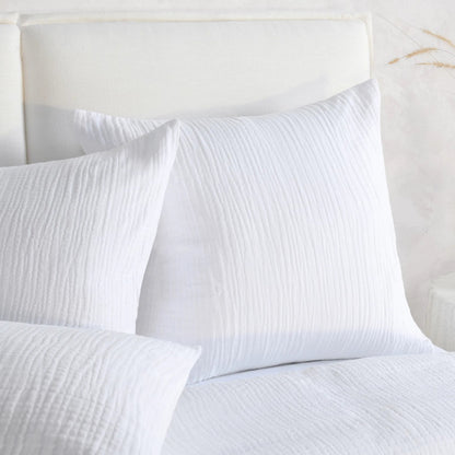 Cardiff White Sham by Villa by Classic Home. Made from unique in a transitional style.