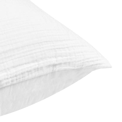 Cardiff White Sham by Villa by Classic Home. Made from unique in a transitional style.