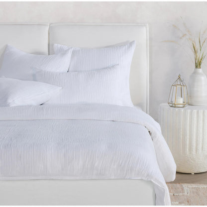 Cardiff White Sham by Villa by Classic Home. Made from unique in a transitional style.