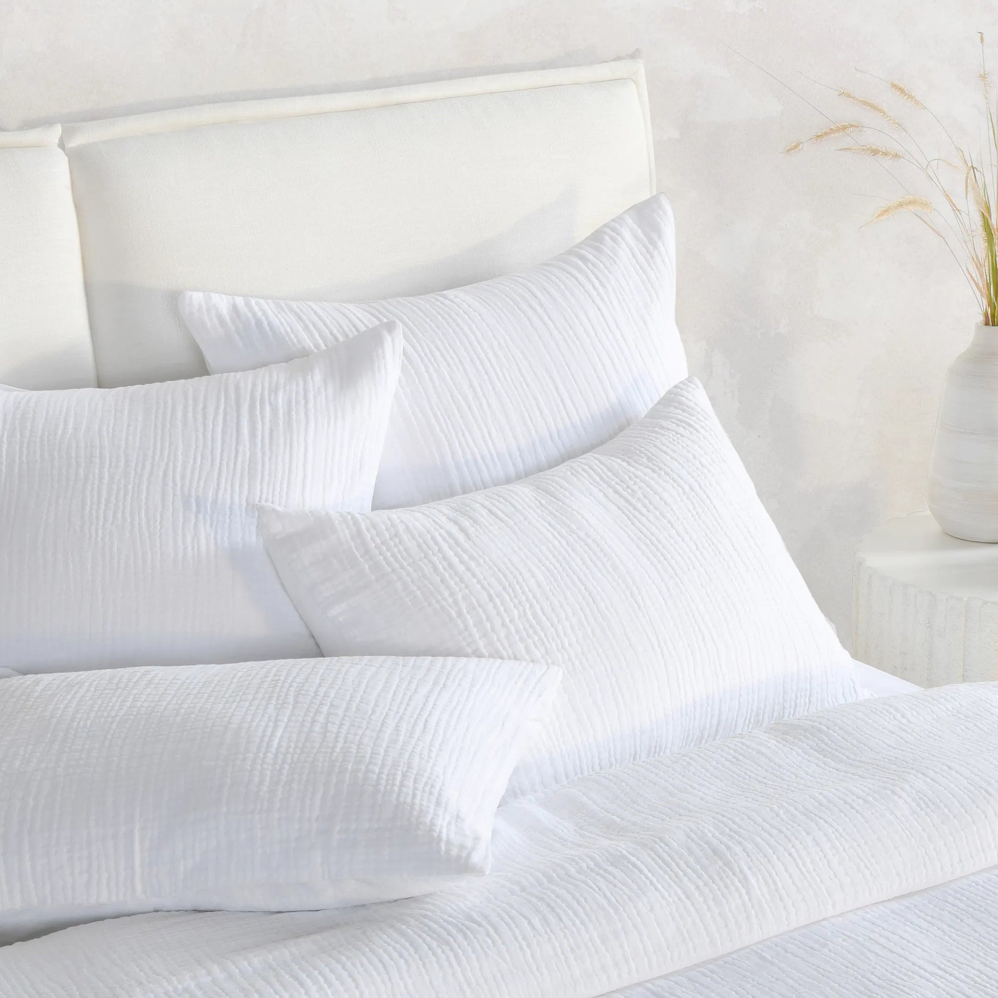 Cardiff White Sham by Villa by Classic Home. Made from unique in a transitional style.