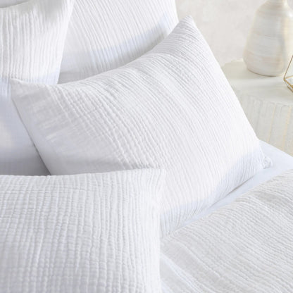 Cardiff White Sham by Villa by Classic Home. Made from unique in a transitional style.