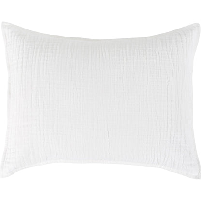 Cardiff White Sham by Villa by Classic Home. Made from unique in a transitional style.