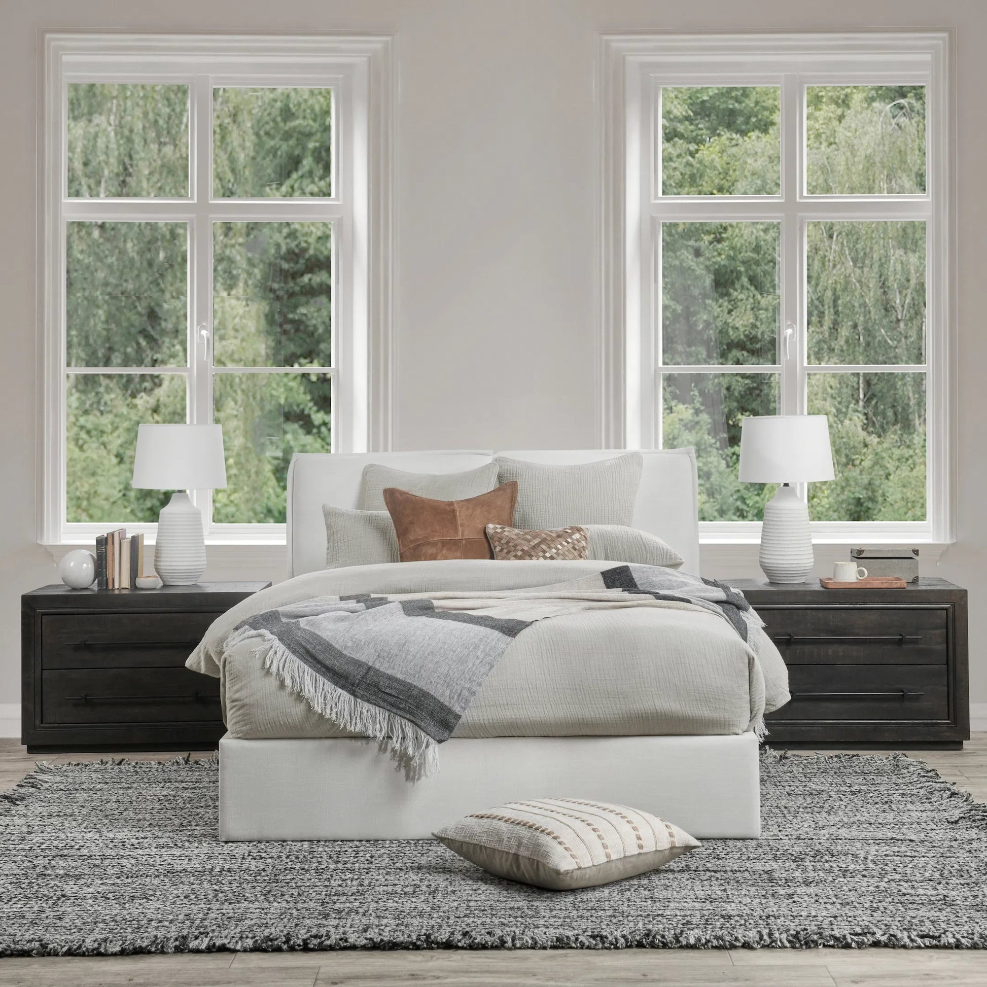 Cardiff White Duvet by Villa by Classic Home. Made from unique in a transitional style.