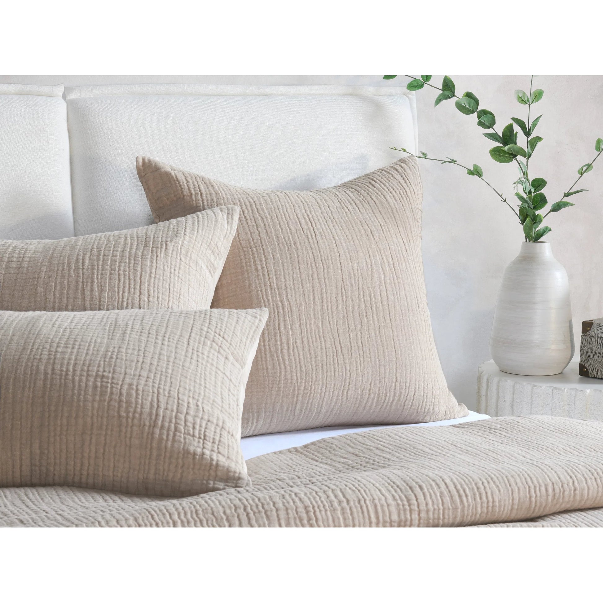 Cardiff White Sham by Villa by Classic Home. Made from unique in a transitional style.