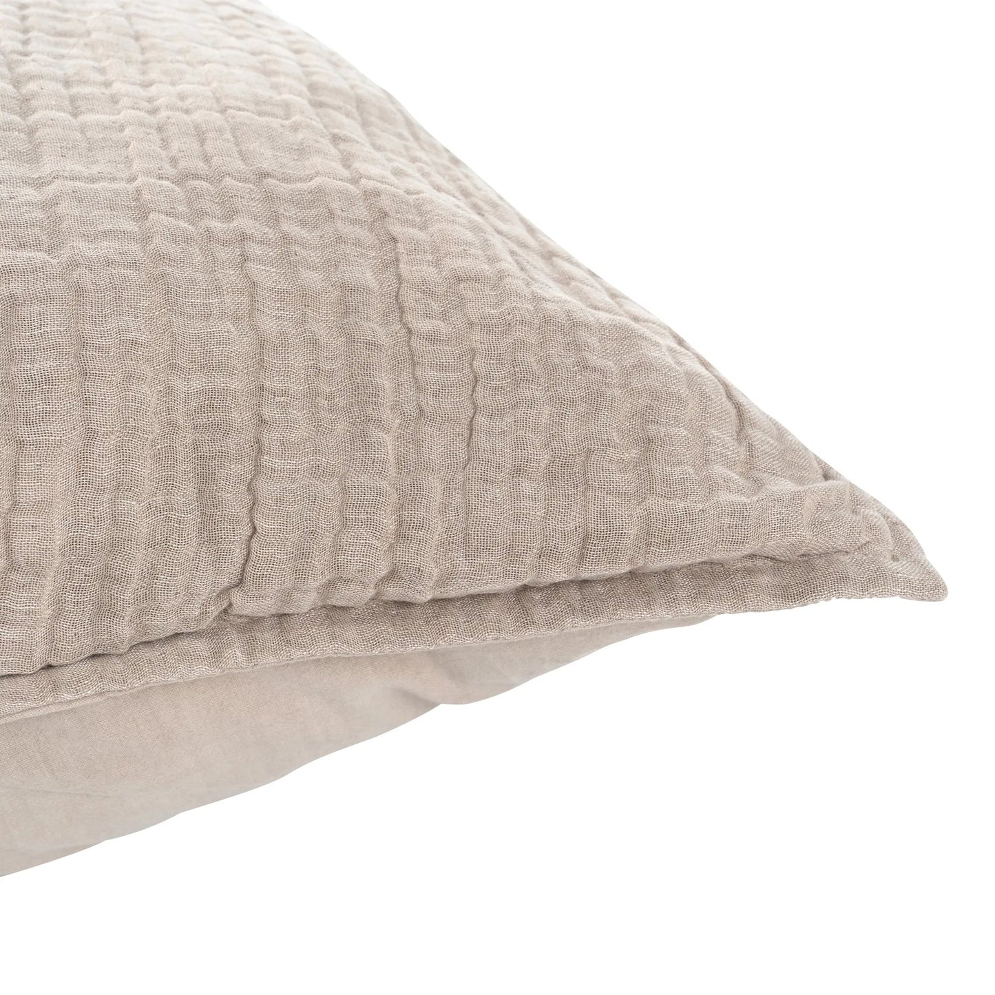 023 SI-2223129 | Closeup | Cardiff White Sham by Villa by Classic Home. Made from unique in a transitional style.