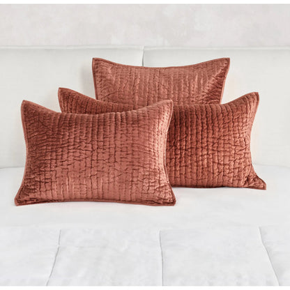 Dimitry 100% Rayon Velvet Euro Sham by Villa by Classic Home. Made from front: 100% rayon velvet; back: 100% solid cotton back in a modern style.