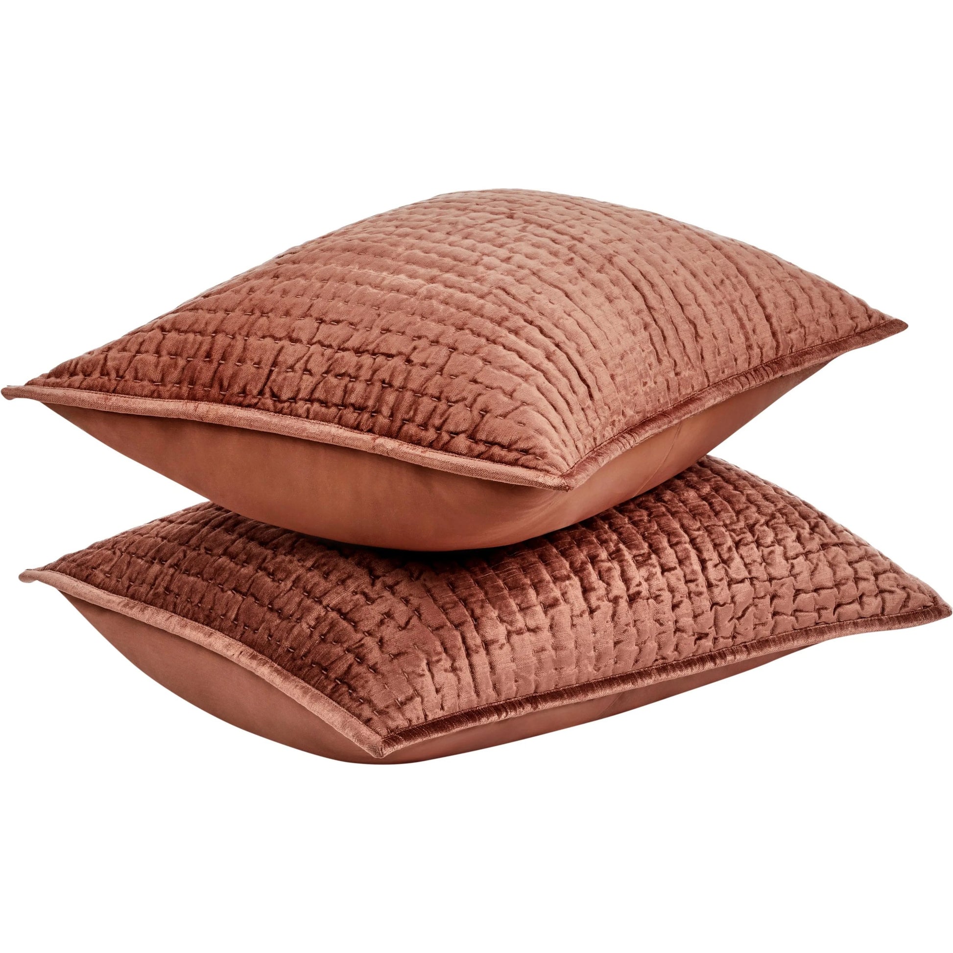 Dimitry 100% Rayon Velvet Euro Sham by Villa by Classic Home. Made from front: 100% rayon velvet; back: 100% solid cotton back in a modern style.