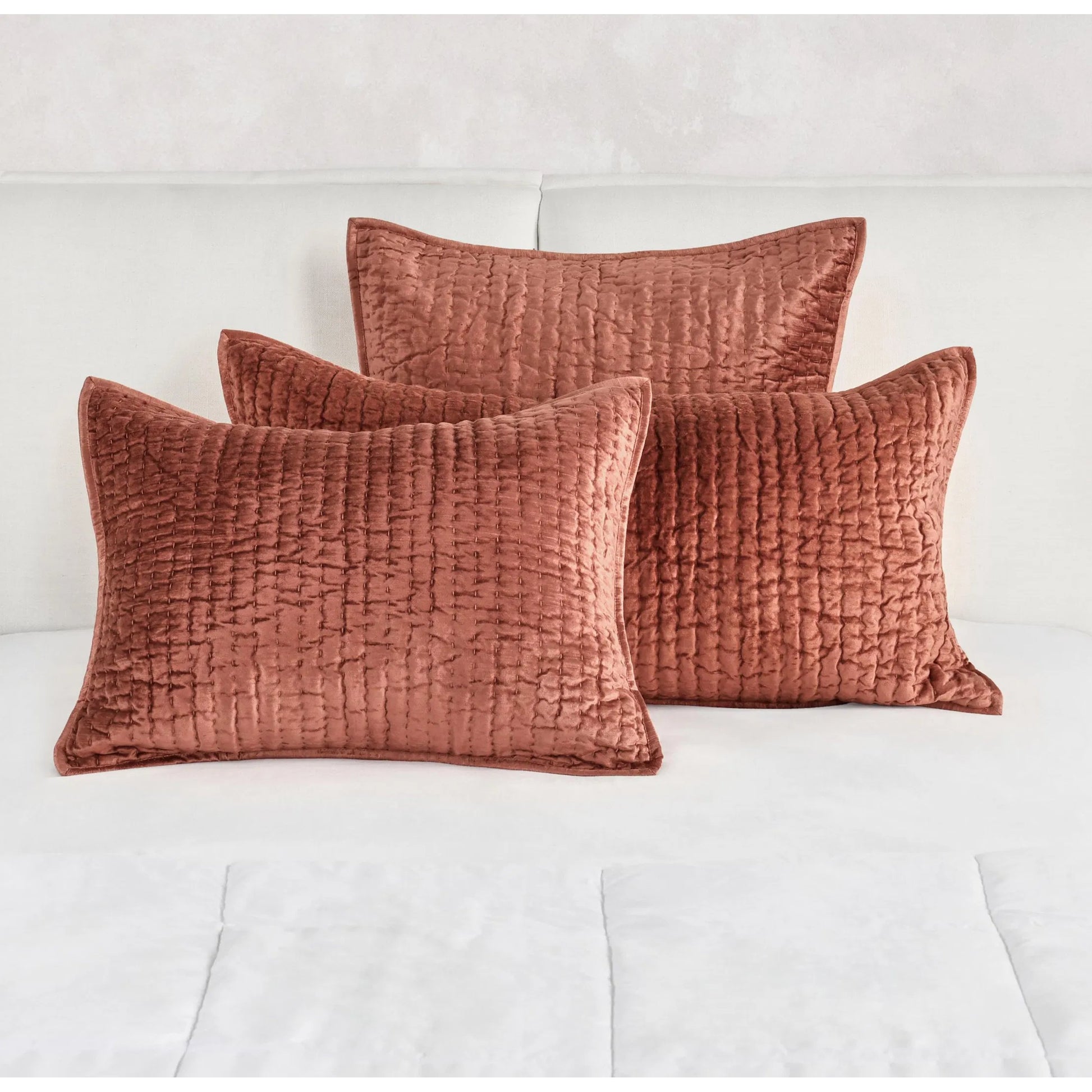 Dimitry 100% Rayon Velvet Euro Sham by Villa by Classic Home. Made from front: 100% rayon velvet; back: 100% solid cotton back in a modern style.