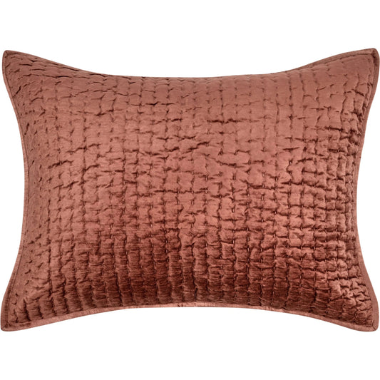 Dimitry 100% Rayon Velvet Euro Sham by Villa by Classic Home. Made from front: 100% rayon velvet; back: 100% solid cotton back in a unique style.