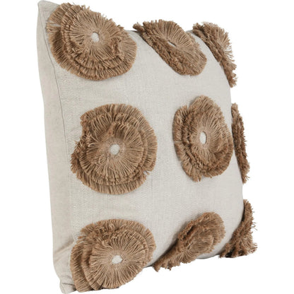 Halston Cotton Linen Blend Throw Pillow by Villa by Classic Home. Made from unique in a eclectic & global style.