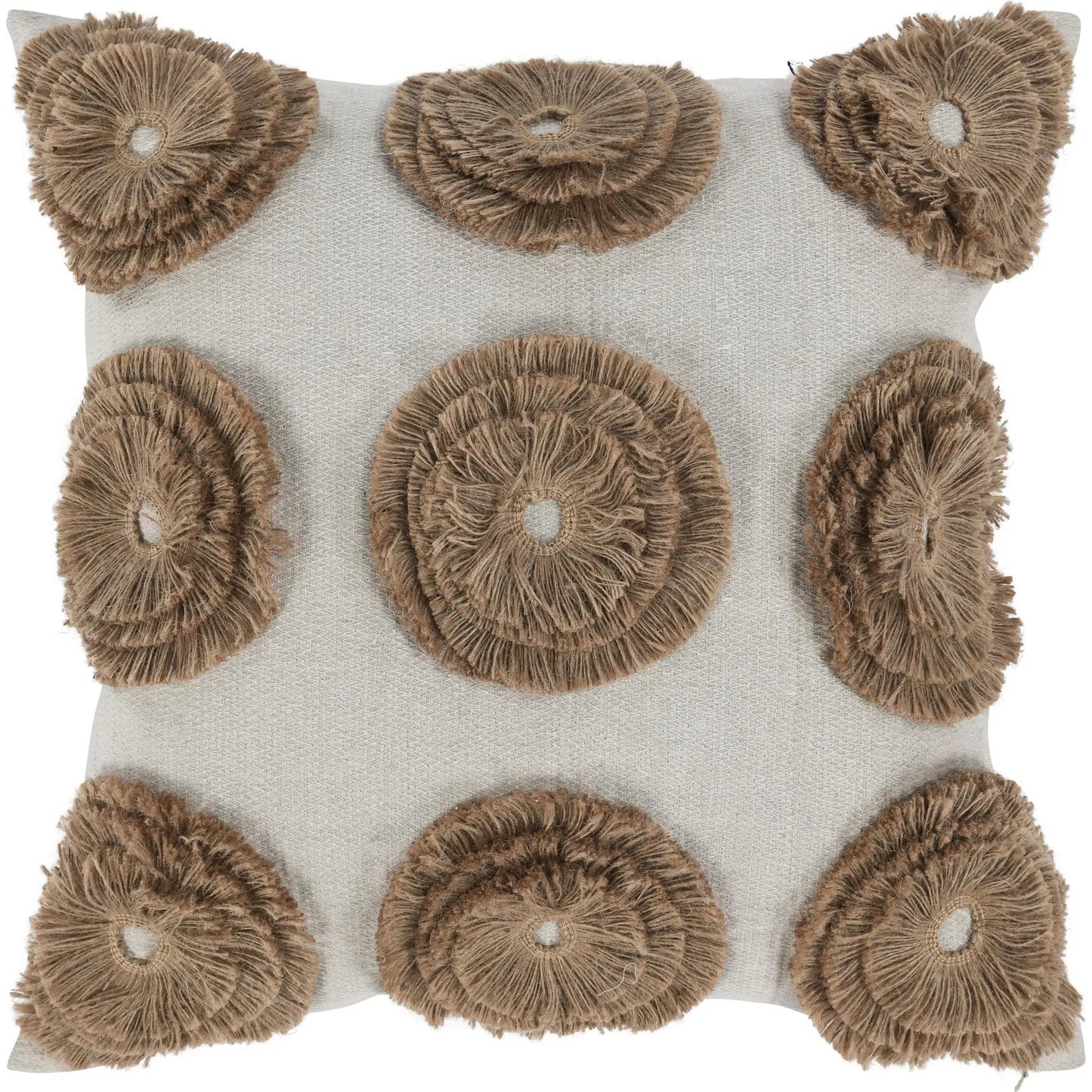 001 SI-2243760 | Primary Silo | Halston Cotton Linen Blend Throw Pillow by Villa by Classic Home. Made from unique in a eclectic & global style.
