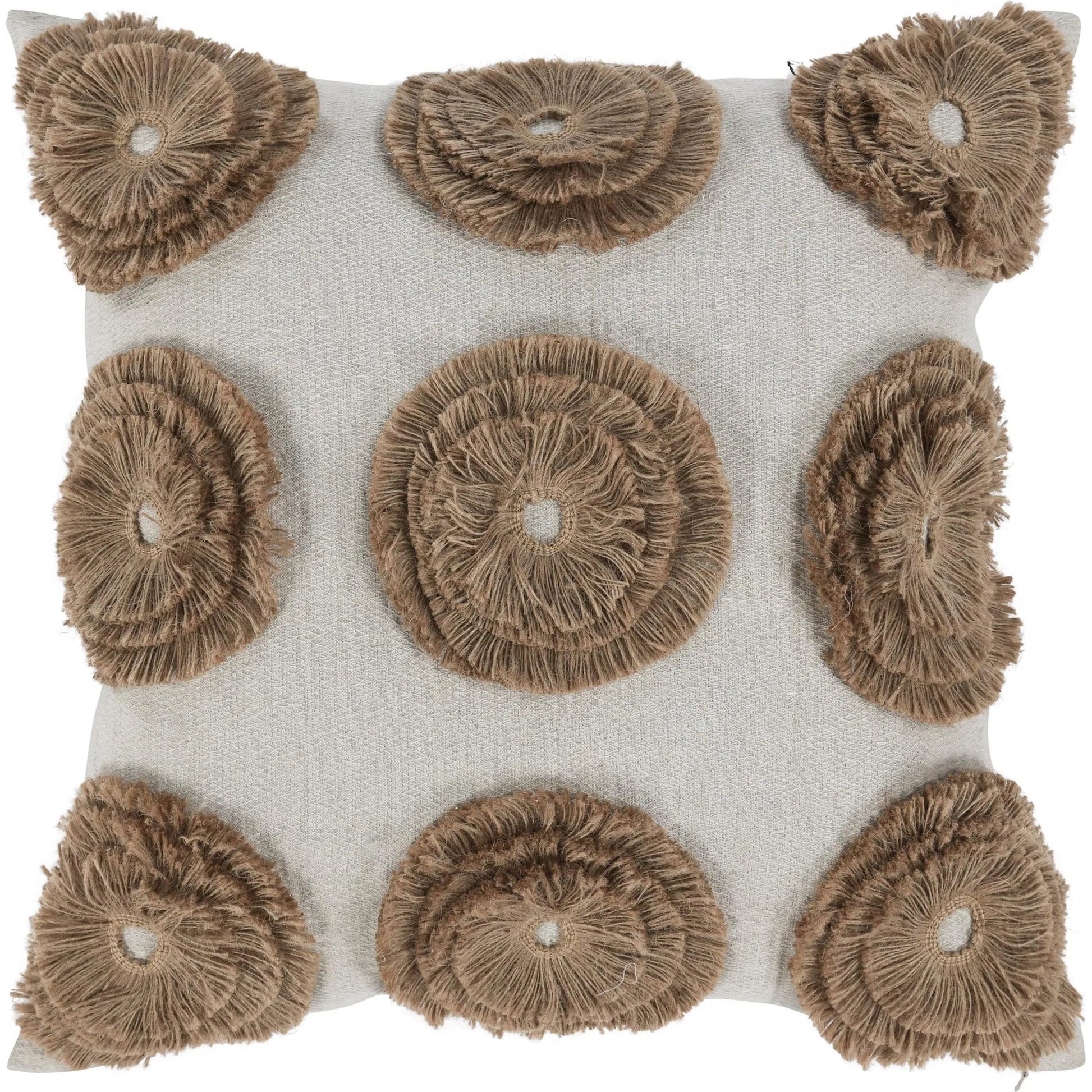 Halston Cotton Linen Blend Throw Pillow by Villa by Classic Home. Made from unique in a eclectic & global style.