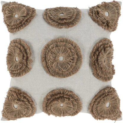 Halston Cotton Linen Blend Throw Pillow by Villa by Classic Home. Made from unique in a eclectic & global style.