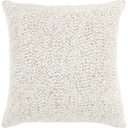 Maris Cotton Linen Blend Throw Pillow by Villa by Classic Home in ivory. Made from 50% cotton, 50% linen in a transitional style.