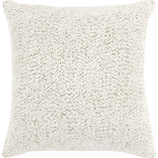 Maris Cotton Linen Blend Throw Pillow by Villa by Classic Home in ivory. Made from 50% cotton, 50% linen in a unique style.
