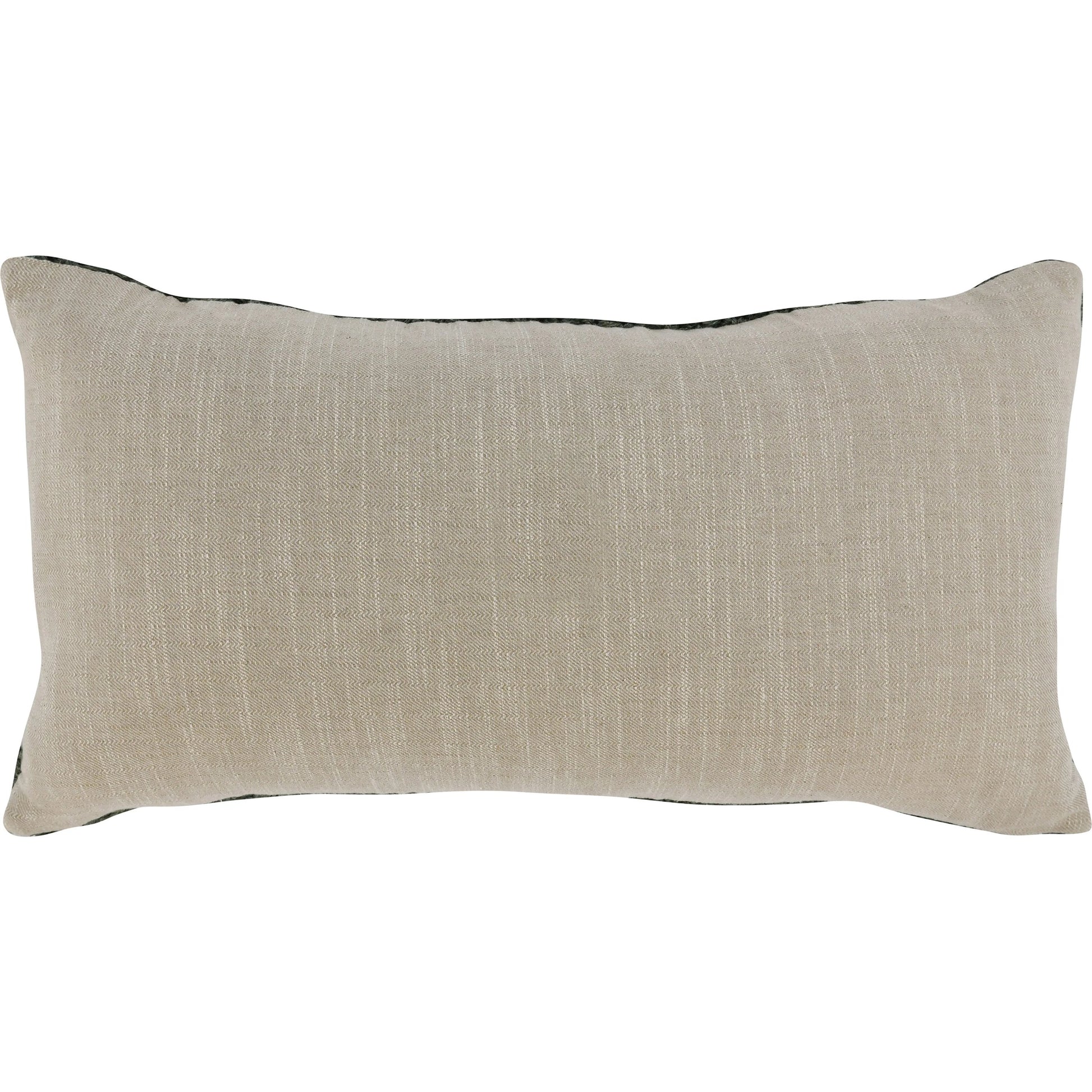 Nakeya Knitted Belgian Linen Throw Pillow by Villa by Classic Home in saffron. Made from 100% belgian flax linen in a modern style.