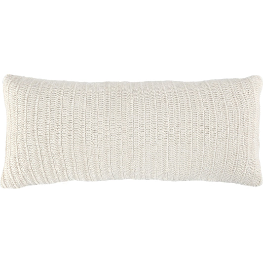 Nakeya Knitted Belgian Linen Throw Pillow by Villa by Classic Home. Made from 100% belgian flax linen in a unique style.