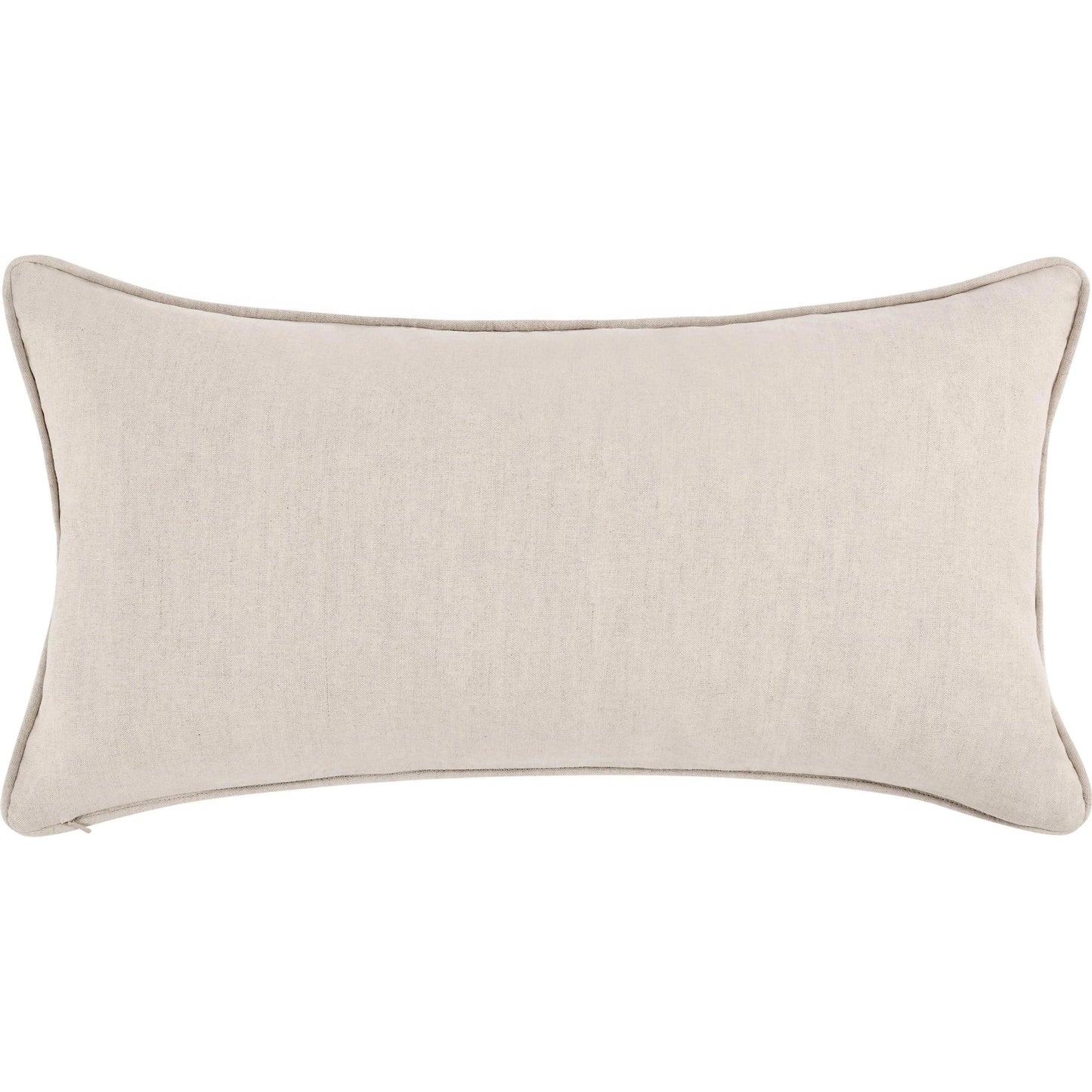 004 SI-2243785 | Additional Silo | Siena Cotton Linen Blend Throw Pillow by Villa by Classic Home in beige. Made from 50% cotton, 50% belgian flax linen in a transitional style.