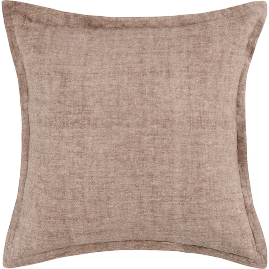Solstice 100% Linen Square Throw Pillow by Villa by Classic Home. Made from 100% belgian flax linen in a modern style.
