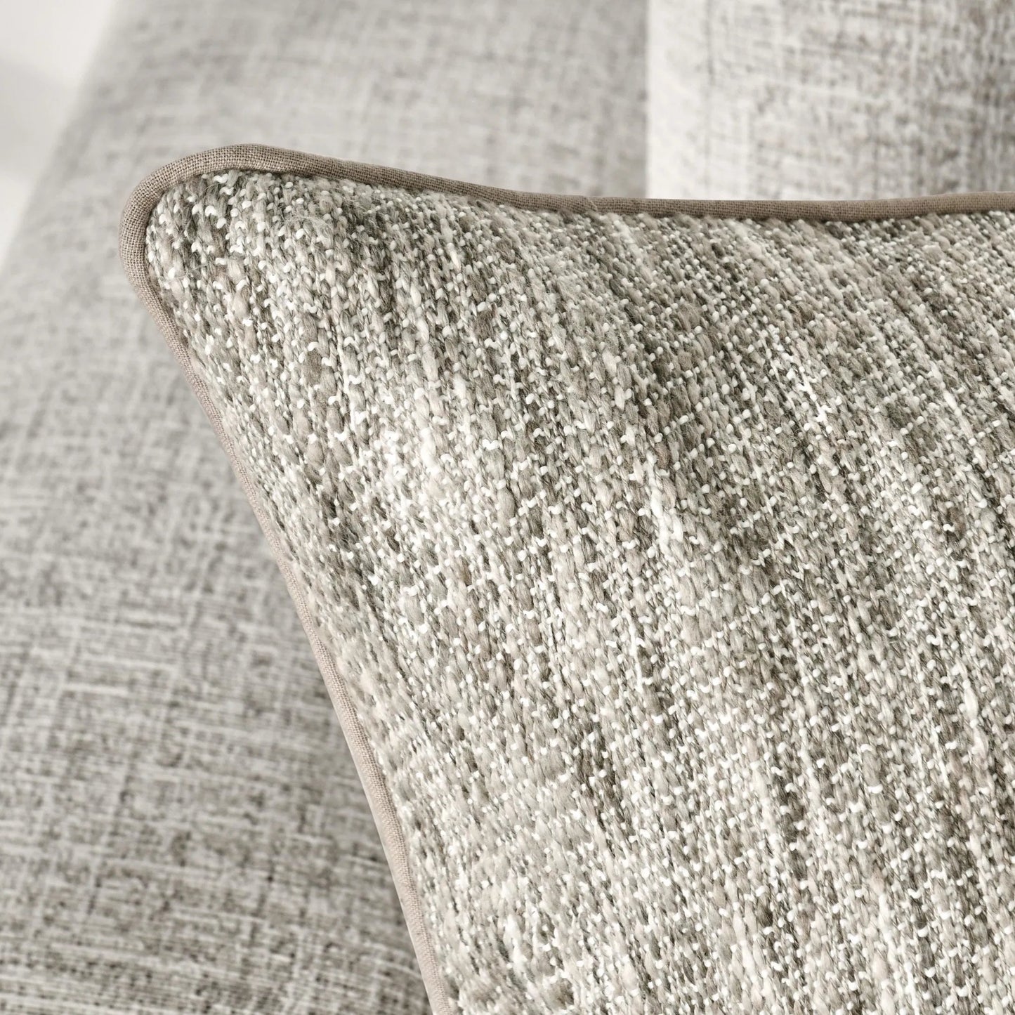 027 SI-2243709 | Closeup | Sharma Cotton Blend Throw Pillow by Villa by Classic Home. Made from 70% cotton, 30% polyester in a transitional style.