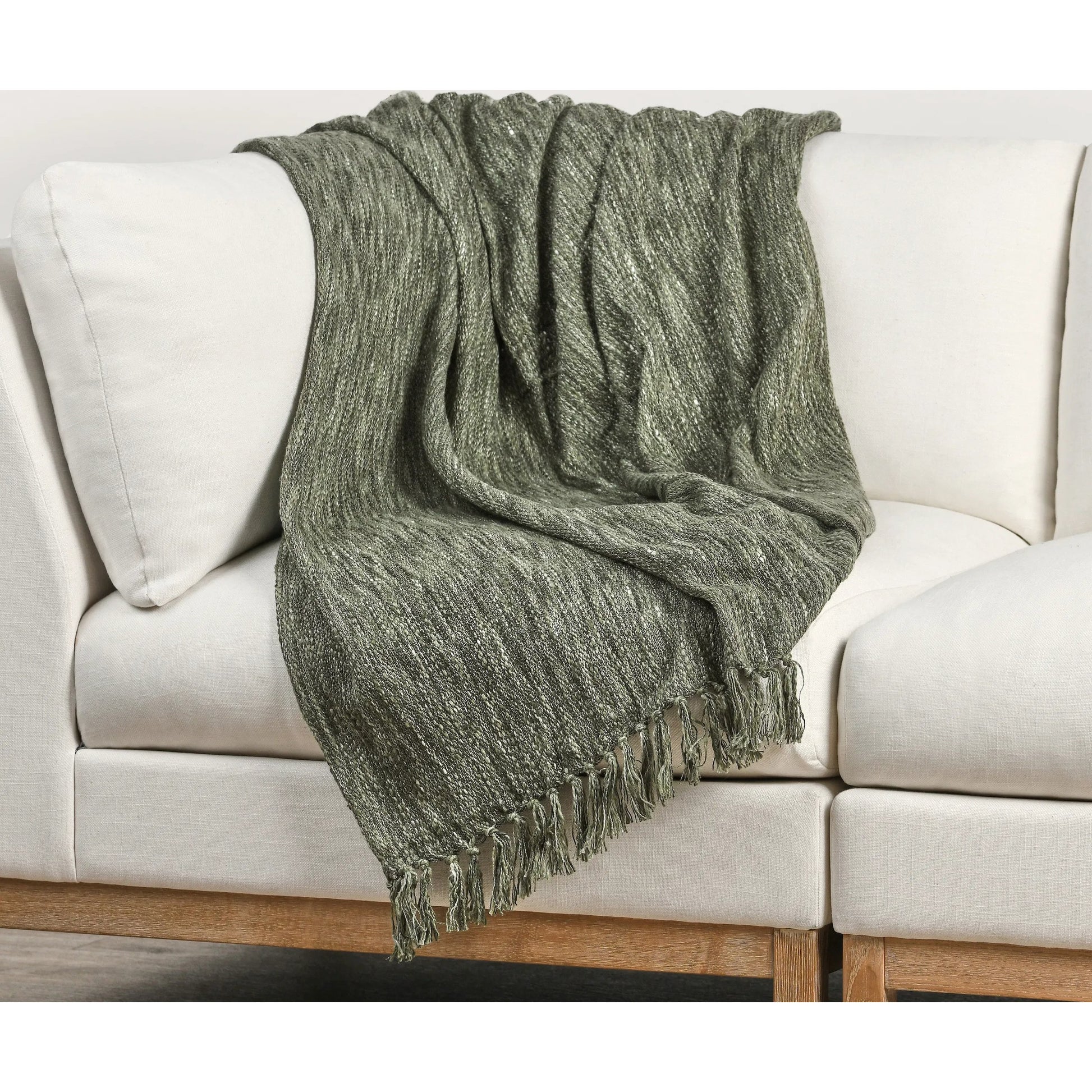 Sharma Cedar Throw Blanket by Villa by Classic Home. Made from 70% cotton/30% polyester in a transitional style.