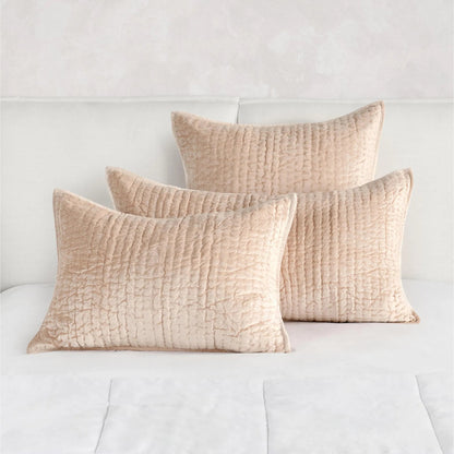 Dimitry 100% Rayon Velvet Euro Sham by Villa by Classic Home. Made from front: 100% rayon velvet; back: 100% solid cotton back in a modern style.