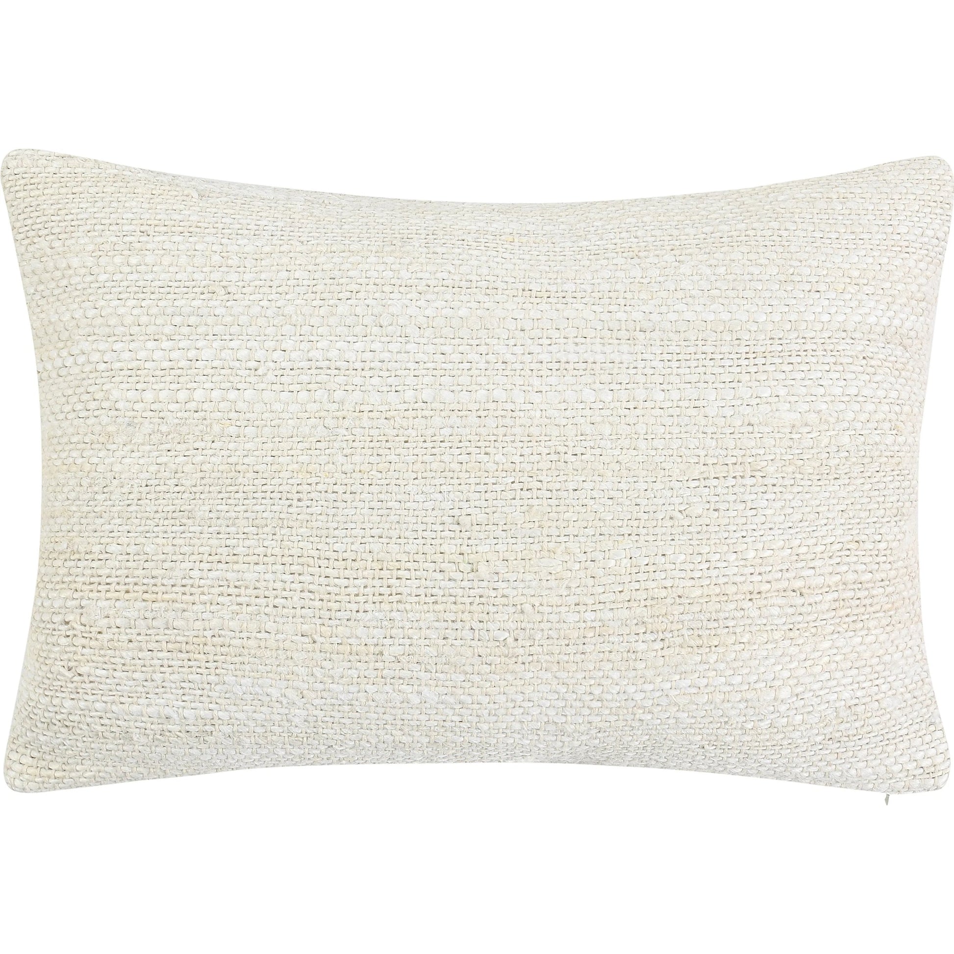 Halter Woven Jute Throw Pillow by Villa by Classic Home in ivory. Made from unique in a transitional style.