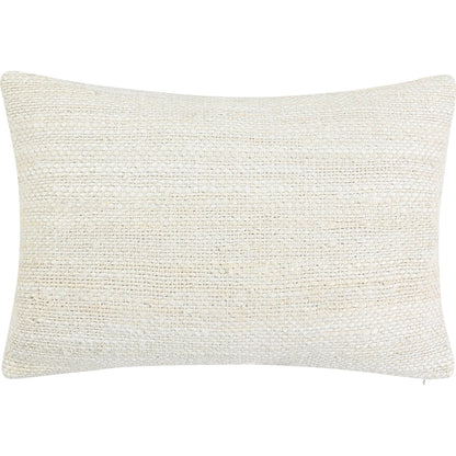Halter Woven Jute Throw Pillow by Villa by Classic Home in ivory. Made from unique in a transitional style.