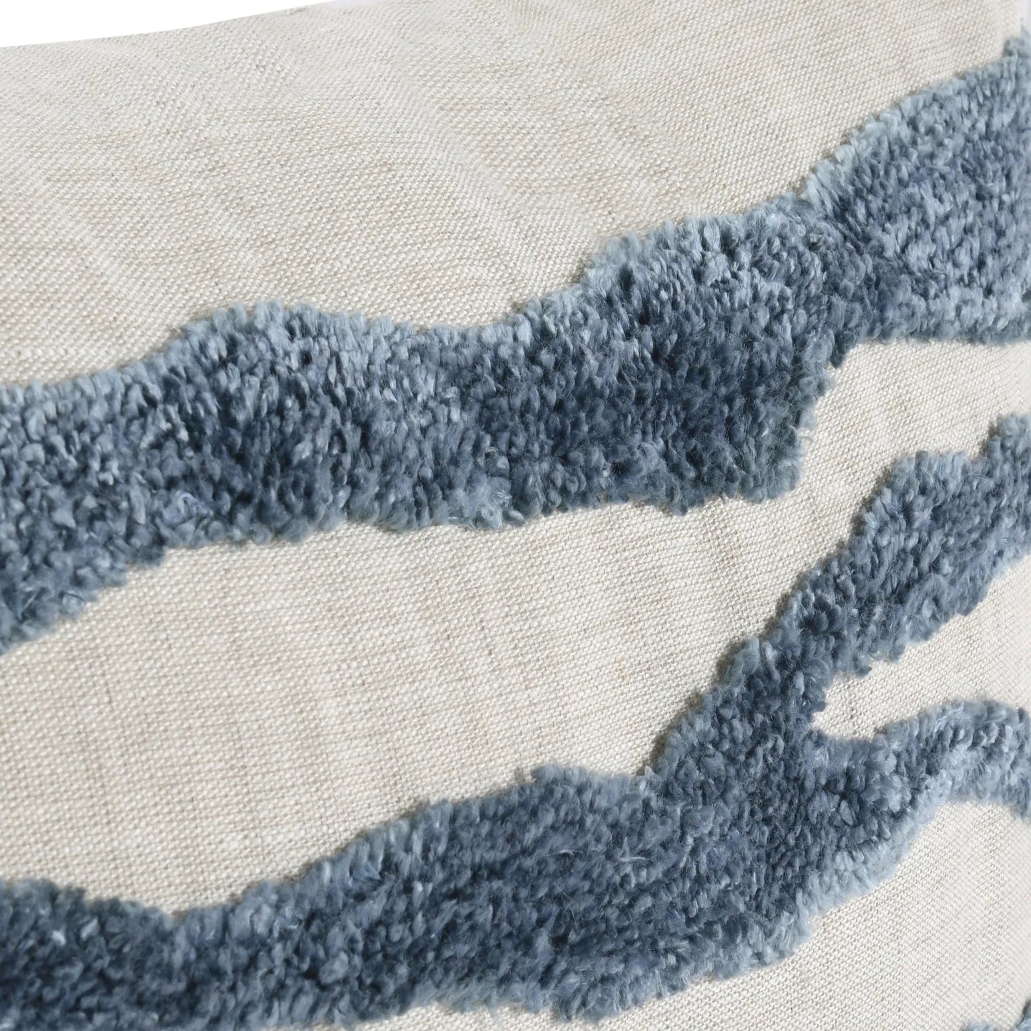010 SI-2243675 | Closeup | Passage Belgian Linen Blend Throw Pillow by Villa by Classic Home. Made from 100% belgian flax linen in a transitional style.