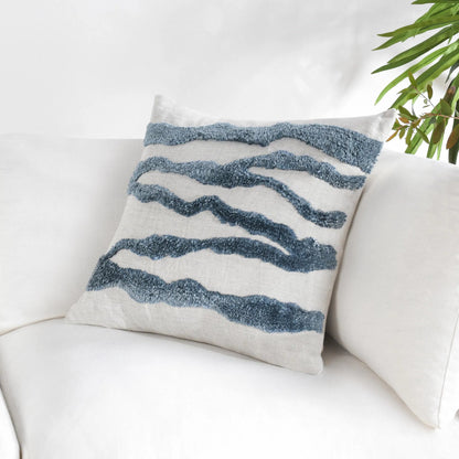 Passage Belgian Linen Blend Throw Pillow by Villa by Classic Home. Made from 100% belgian flax linen in a transitional style.