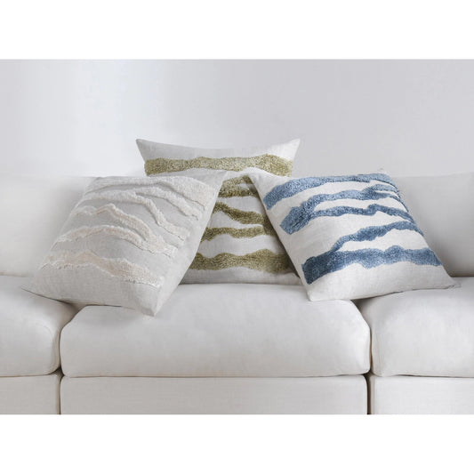 Passage Belgian Linen Blend Throw Pillow by Villa by Classic Home. Made from 100% belgian flax linen in a unique style.