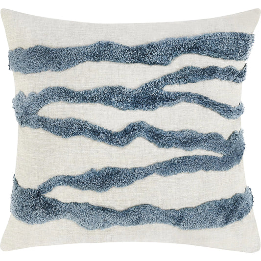 Passage Belgian Linen Blend Throw Pillow by Villa by Classic Home. Made from 100% belgian flax linen in a unique style.
