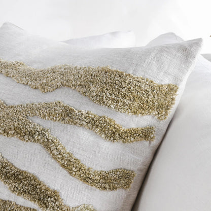 Passage Belgian Linen Blend Throw Pillow by Villa by Classic Home. Made from 100% belgian flax linen in a transitional style.
