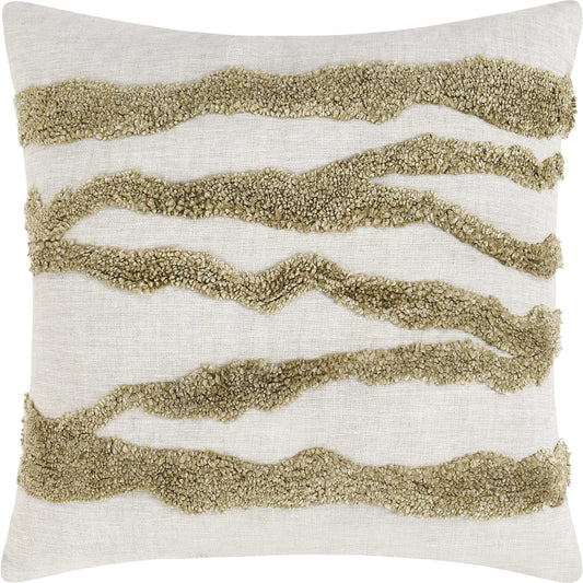 Passage Belgian Linen Blend Throw Pillow by Villa by Classic Home. Made from 100% belgian flax linen in a unique style.