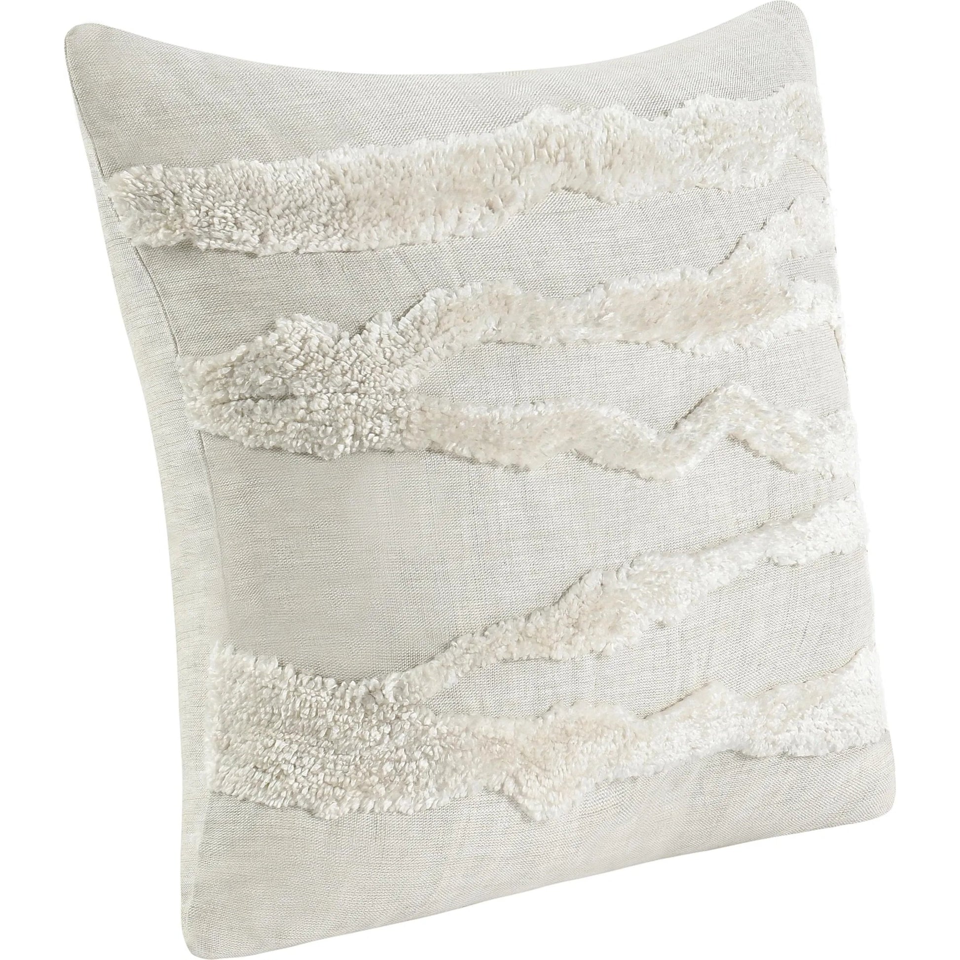 Passage Belgian Linen Blend Throw Pillow by Villa by Classic Home. Made from 100% belgian flax linen in a transitional style.