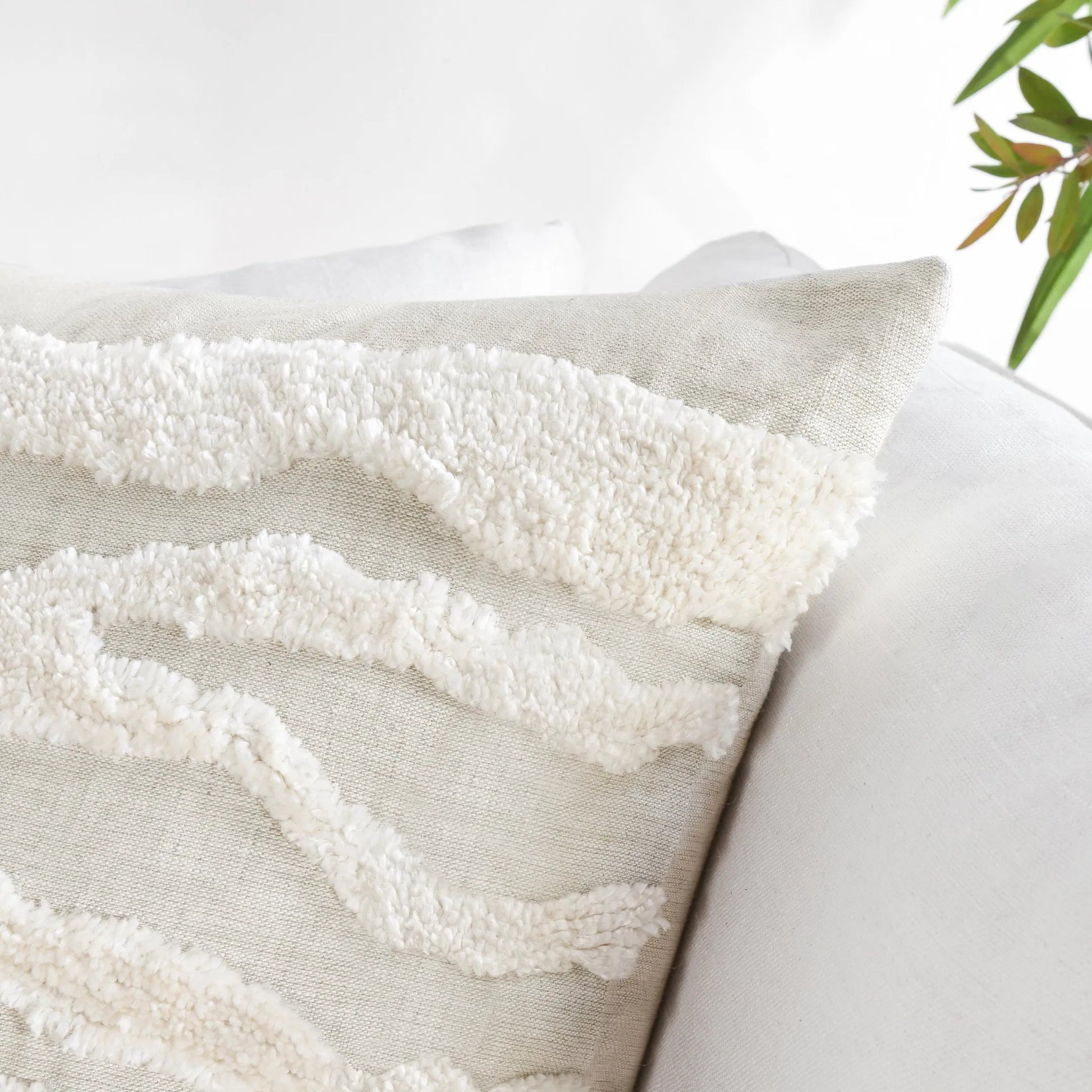 Passage Belgian Linen Blend Throw Pillow by Villa by Classic Home. Made from 100% belgian flax linen in a transitional style.