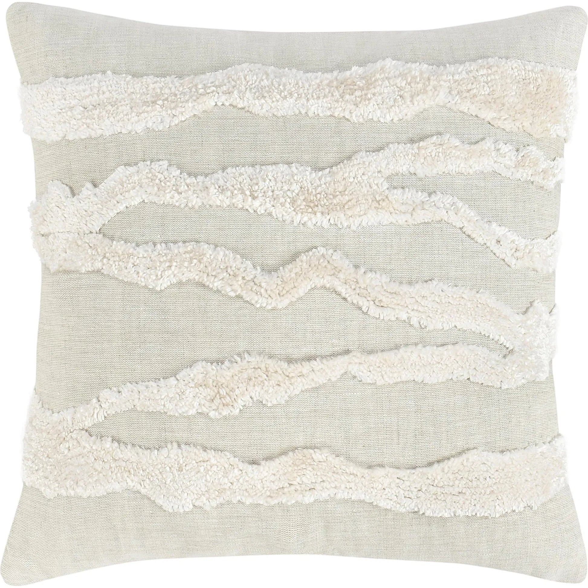 Passage Belgian Linen Blend Throw Pillow by Villa by Classic Home. Made from 100% belgian flax linen in a transitional style.