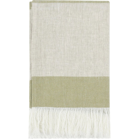 Talara 100% Belgian Linen Throw Blanket by Villa by Classic Home. Made from 100% belgian flax linen in a transitional style.