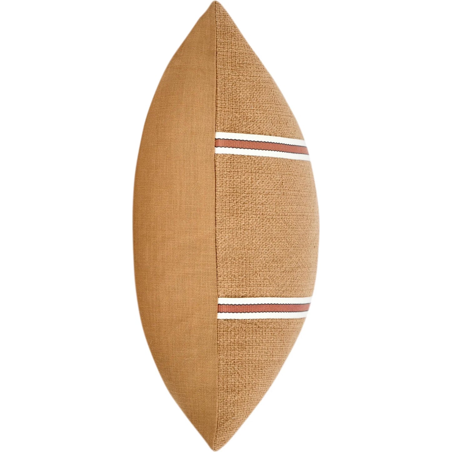 002 SI-2243822 | Additional Silo | Pryce Cotton Linen Blend Throw Pillow by Villa by Classic Home in chestnut brown, terracotta. Made from 60% cotton, 40% belgian flax linen in a transitional style.