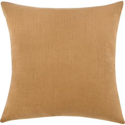 Pryce Cotton Linen Blend Throw Pillow by Villa by Classic Home in chestnut brown, terracotta. Made from 60% cotton, 40% belgian flax linen in a transitional style.