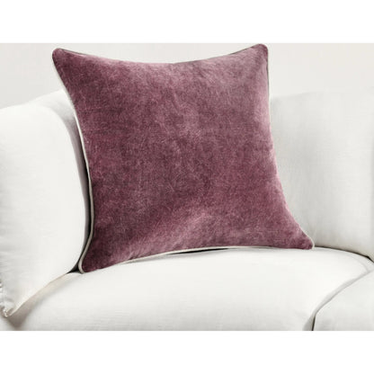 Harriet Velvet Throw Pillow by Villa by Classic Home. Made from 100% cotton velvet in a unique style.