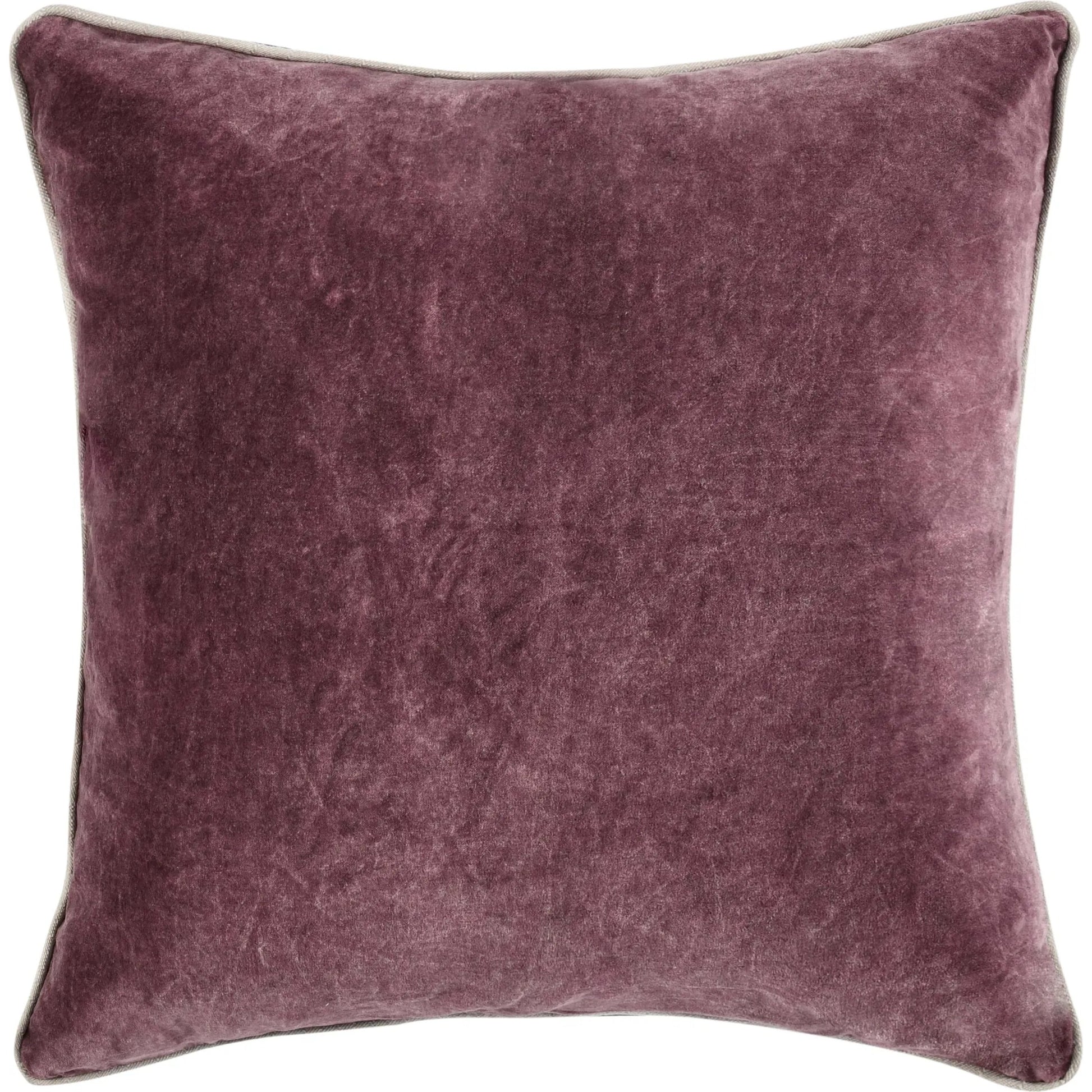 Harriet Velvet Throw Pillow by Villa by Classic Home. Made from 100% cotton velvet in a unique style.